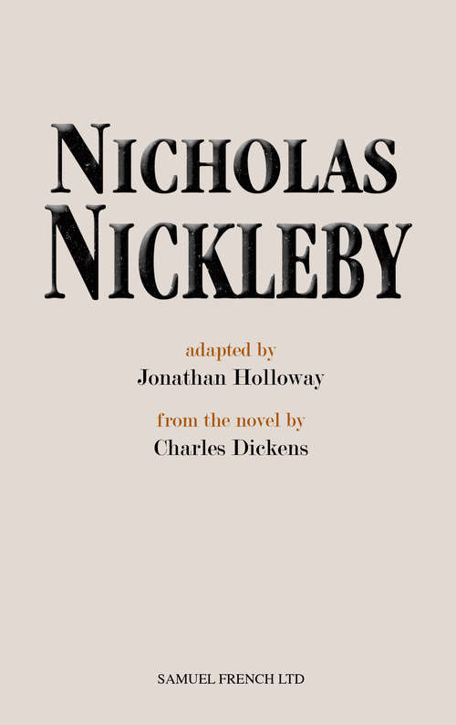 Book cover of Nicholas Nickleby