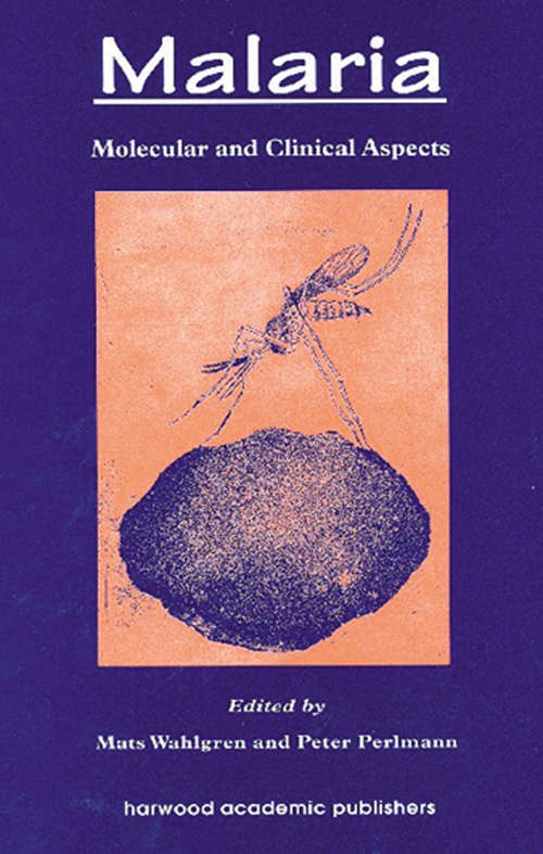 Book cover of Malaria: Molecular and Clinical Aspects (1)