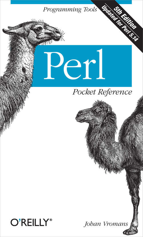 Book cover of Perl Pocket Reference: Programming Tools (Pocket Reference (o'reilly) Ser.)