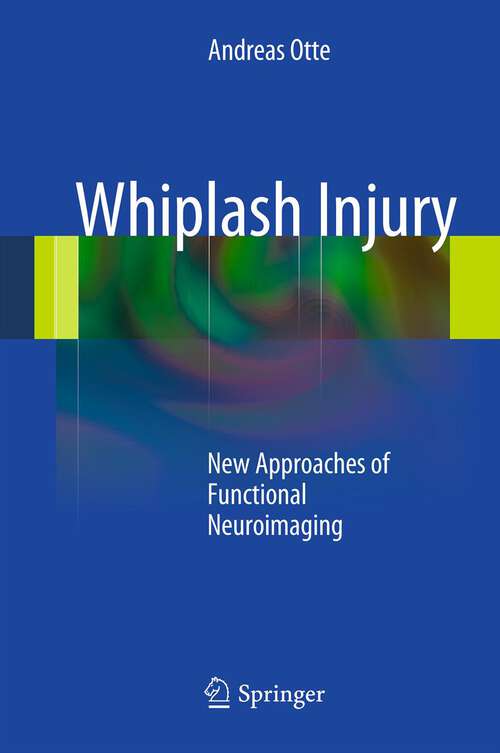 Book cover of Whiplash Injury