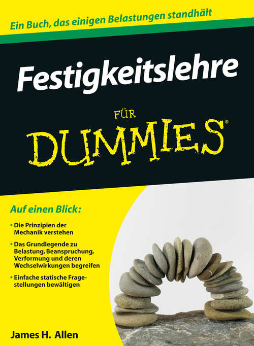 Book cover of Festigkeitslehre für Dummies (Für Dummies)