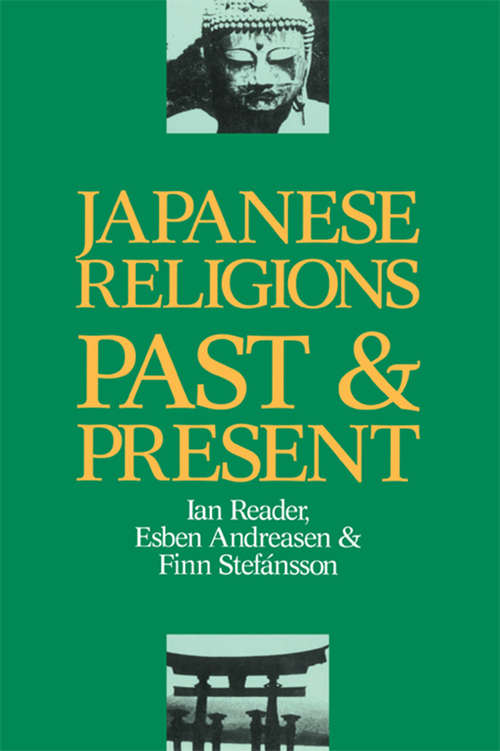Book cover of Japanese Religions Past and Present