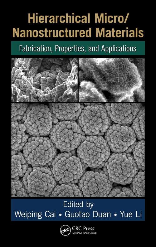 Book cover of Hierarchical Micro/Nanostructured Materials: Fabrication, Properties, and Applications (Advances in Materials Science and Engineering)