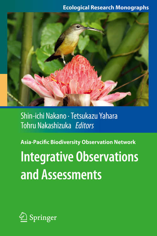 Book cover of Integrative Observations and Assessments