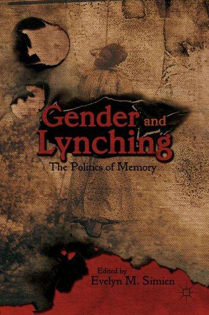 Book cover of Gender and Lynching