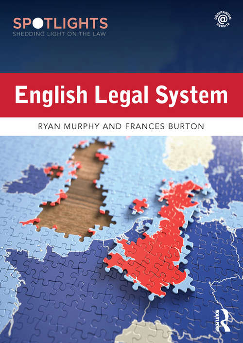 Book cover of English Legal System (Spotlights)