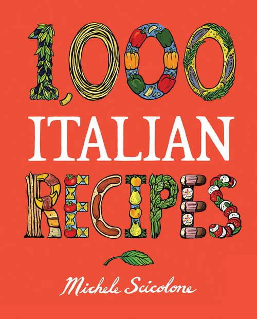 Book cover of 1,000 Italian Recipes