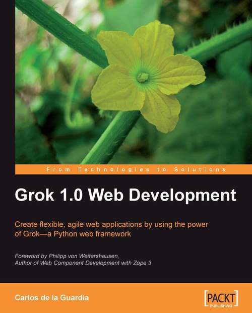 Book cover of Grok 1.0 Web Development
