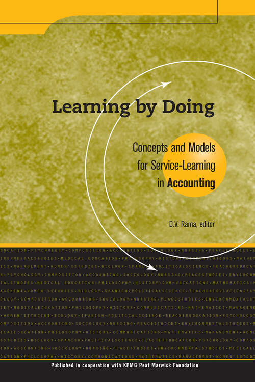 Book cover of Learning By Doing: Concepts and Models for Service-Learning in Accounting