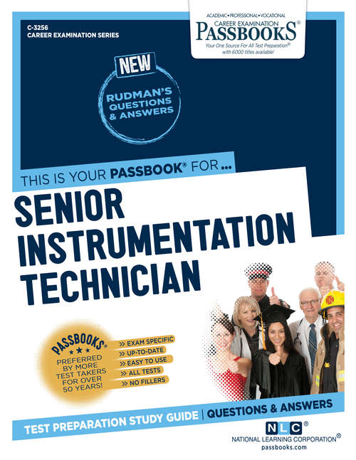 Book cover of Senior Instrumentation Technician: Passbooks Study Guide (Career Examination Series)