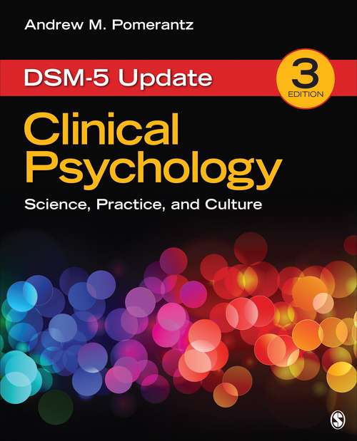 Book cover of Clinical Psychology: Science, Practice, and Culture (Third Edition)