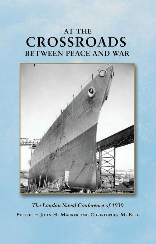 Book cover of At the Crossroads Between Peace and War