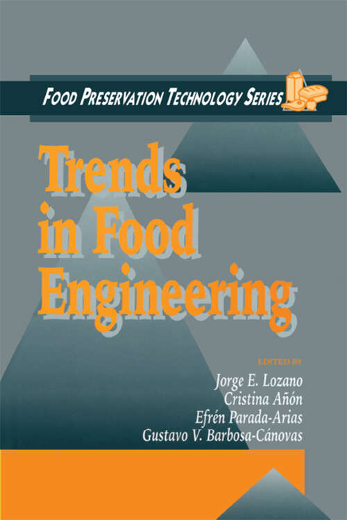 Book cover of Trends in Food Engineering (1)