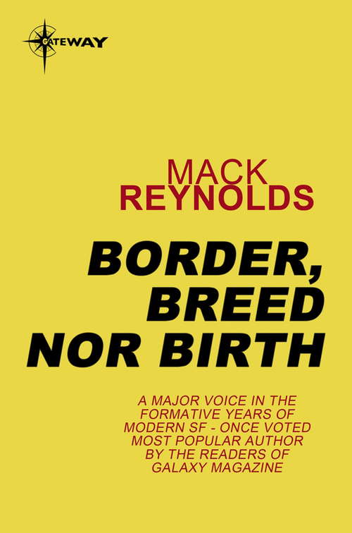 Book cover of Border, Breed Nor Birth