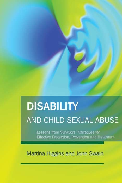 Book cover of Disability and Child Sexual Abuse