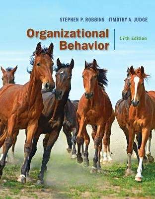 Book cover of Organizational Behavior (Seventeenth Edition)