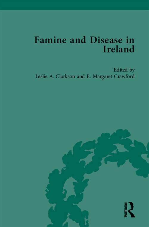 Book cover of Famine and Disease in Ireland, vol 5