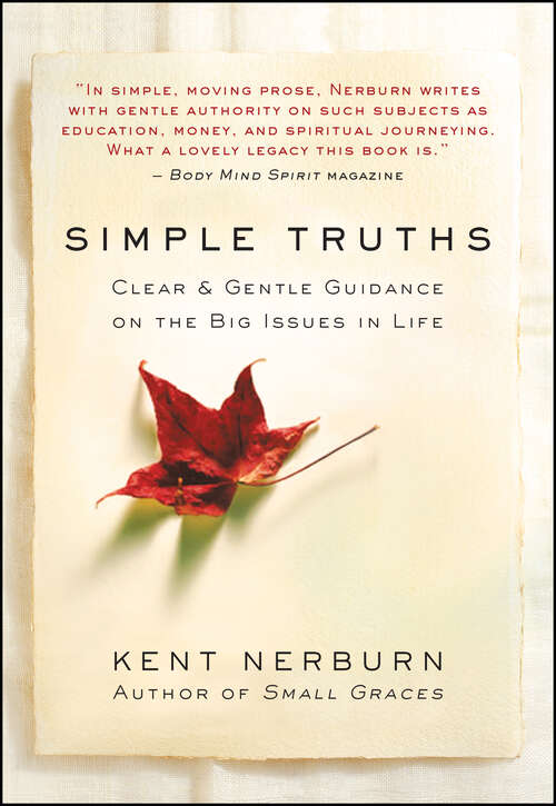 Book cover of Simple Truths: Clear & Gentle Guidance on the Big Issues in Life (2)