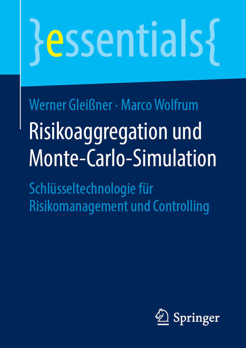 Book cover of Risikoaggregation und Monte-Carlo-Simulation