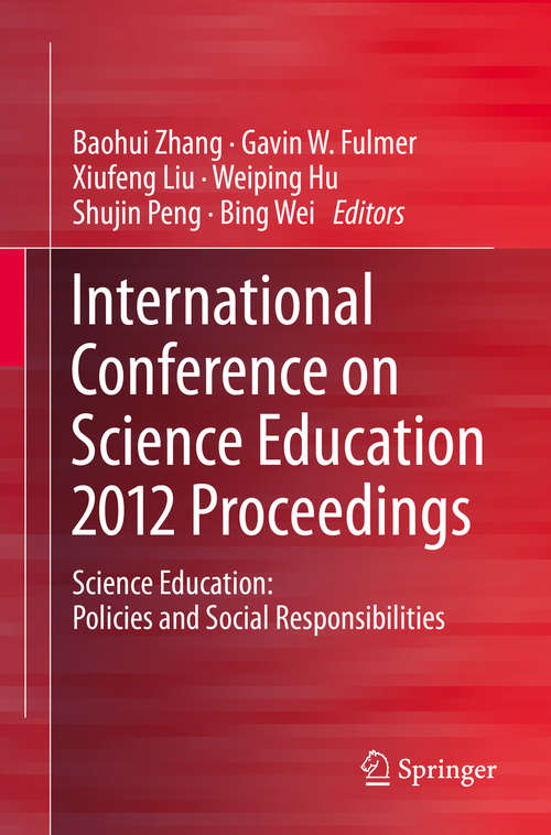 Book cover of International Conference on Science Education 2012 Proceedings