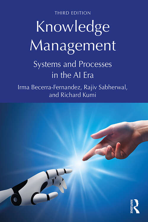 Book cover of Knowledge Management: Systems and Processes in the AI Era (3)