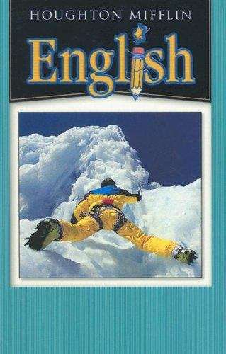 Book cover of Houghton Mifflin English (Grade #8)