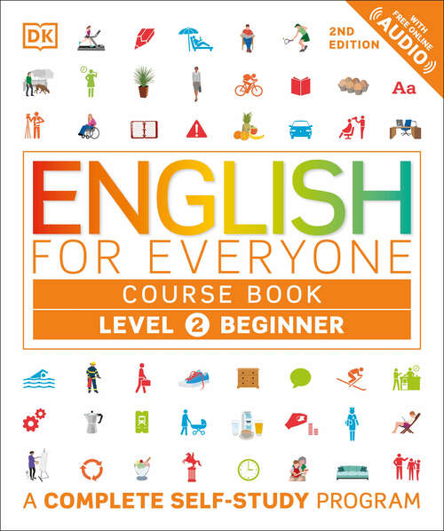 Book cover of English for Everyone Level 2 Beginner's Course (DK English for Everyone)