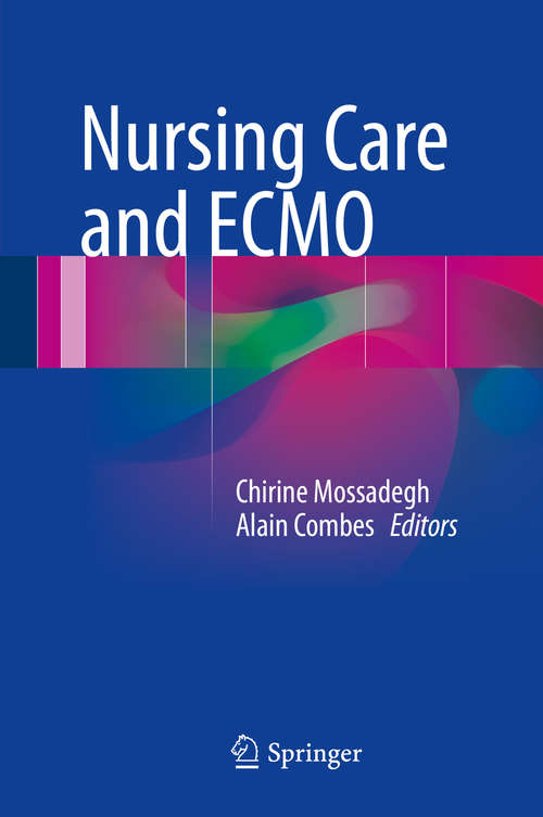 Book cover of Nursing Care and ECMO