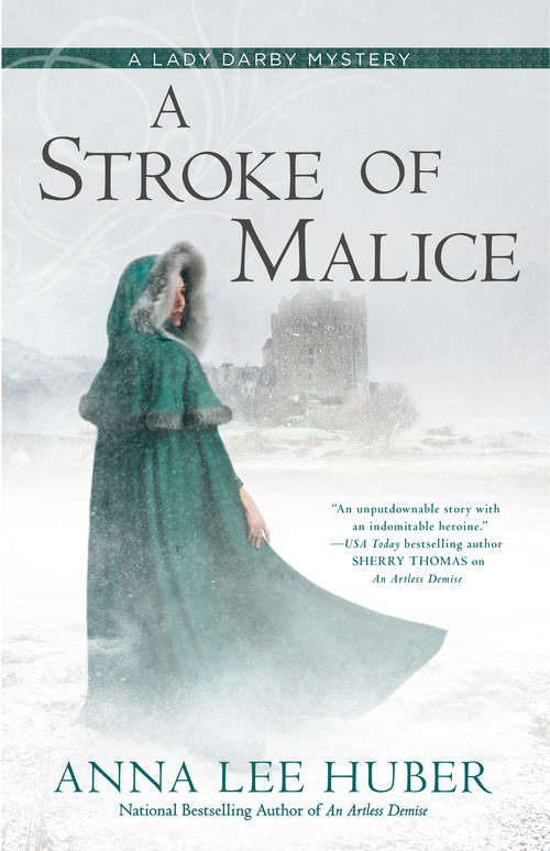 Book cover of A Stroke of Malice (A Lady Darby Mystery #8)