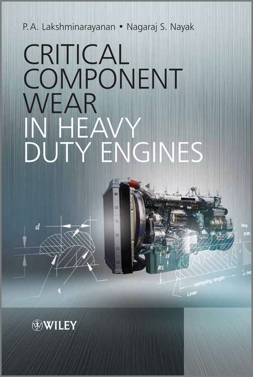 Book cover of Critical Component Wear in Heavy Duty Engines