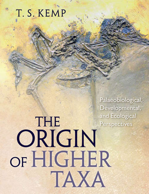 Book cover of The Origin of Higher Taxa: Palaeobiological, Developmental, and Ecological Perspectives