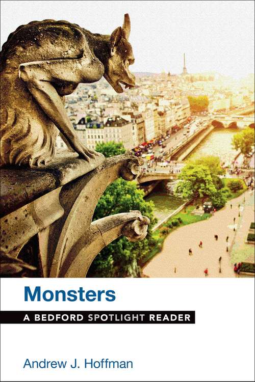 Book cover of Monsters: A Bedford Spotlight Reader