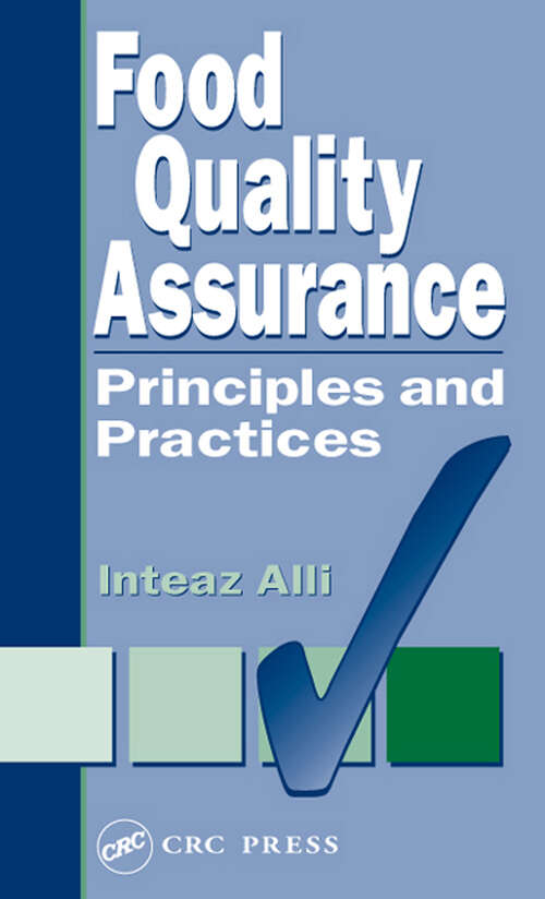 Book cover of Food Quality Assurance: Principles and Practices