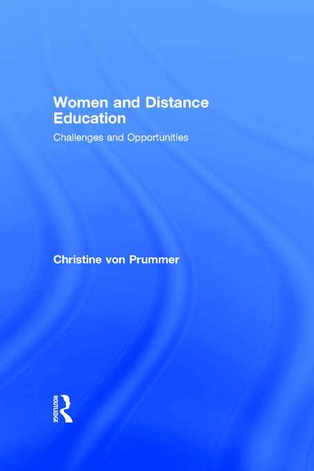 Book cover of Women and Distance Education: Challenges and Opportunities