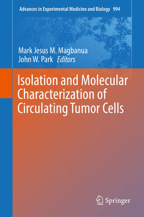 Book cover of Isolation and Molecular Characterization of Circulating Tumor Cells