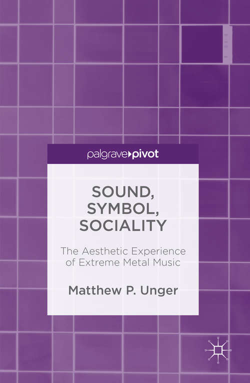 Book cover of Sound, Symbol, Sociality