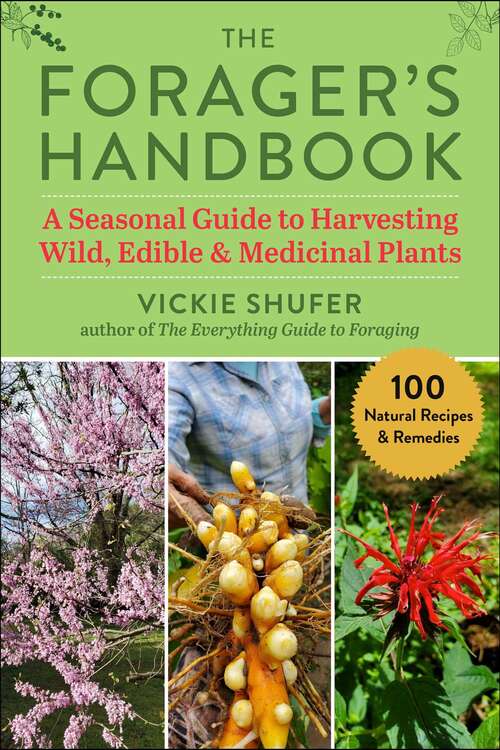 Book cover of The Forager's Handbook: A Seasonal Guide to Harvesting Wild, Edible & Medicinal Plants