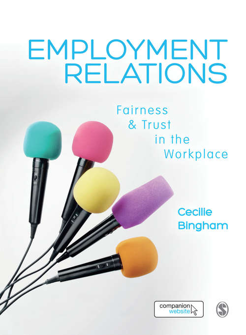 Book cover of Employment Relations: Fairness and Trust in the Workplace