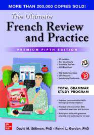 Book cover of The Ultimate French Review and Practice, Premium Fifth Edition (5)