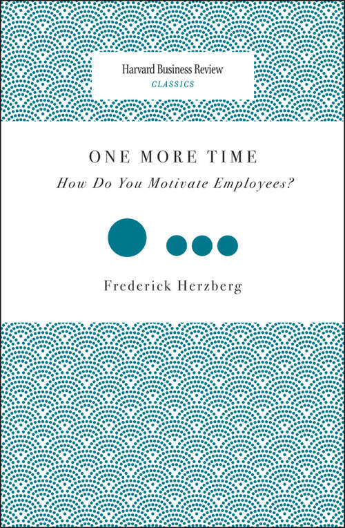 Book cover of One More Time