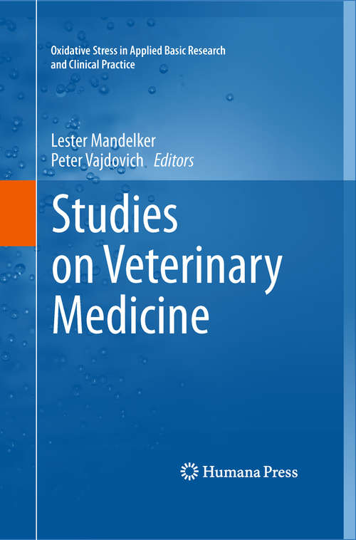 Book cover of Studies on Veterinary Medicine