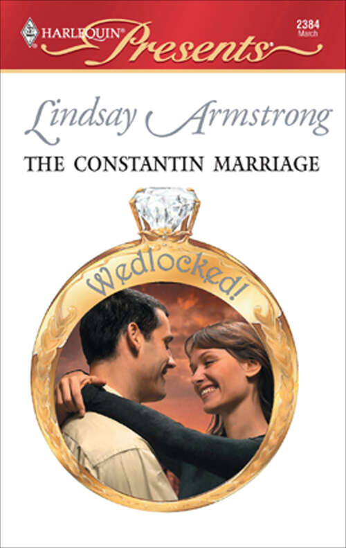 Book cover of The Constantin Marriage (Wedlocked! #53)