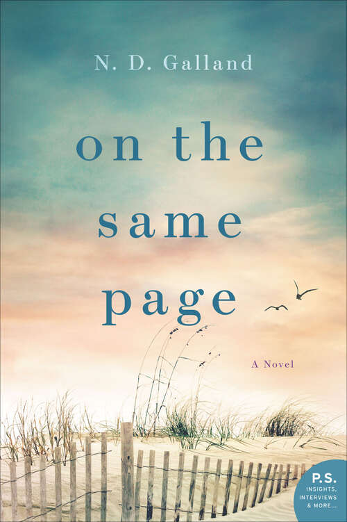 Book cover of On the Same Page: A Novel