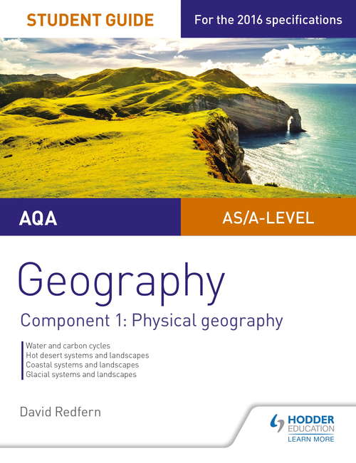 Book cover of AQA AS/A-level Geography Student Guide: Physical Geography