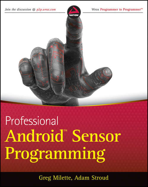 Book cover of Professional Android Sensor Programming