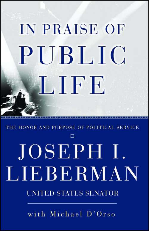Book cover of In Praise Of Public Life