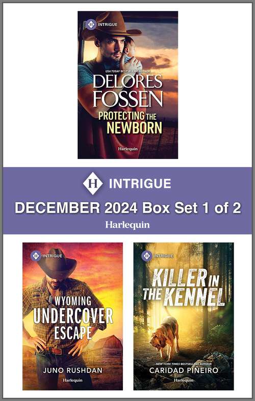 Book cover of Harlequin Intrigue December 2024 -  Box Set 1 of 2: A Suspense Romance Collection (Original)