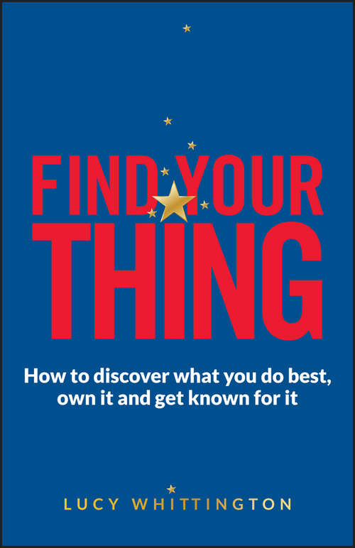 Book cover of Find Your Thing