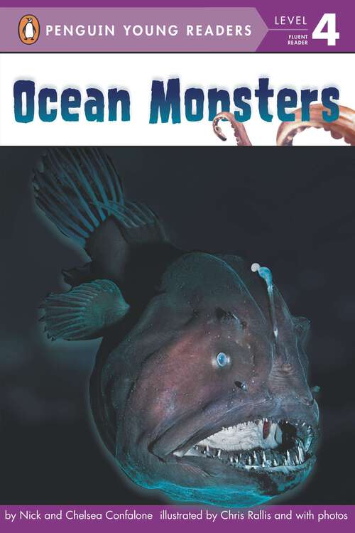 Book cover of Ocean Monsters (Penguin Young Readers, Level 4)