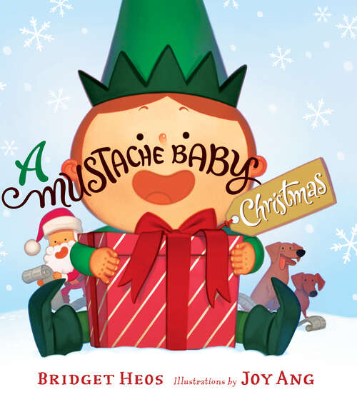 Book cover of A Mustache Baby Christmas (Mustache Baby)